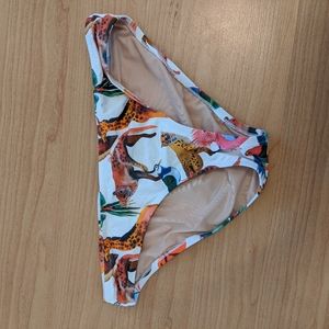 J. Crew Animal Print Bikini Bottoms
